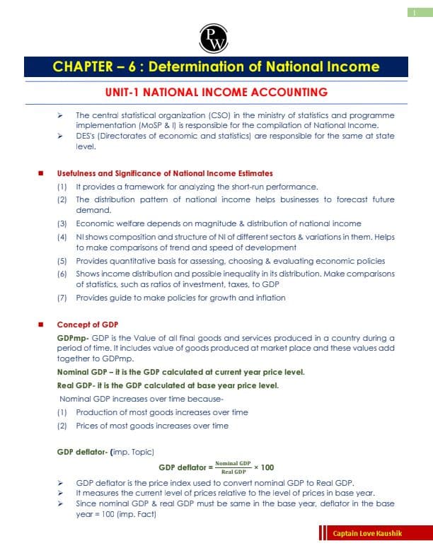 First page of Ca wallah love sir sampurna 2.0 sep2025 economics