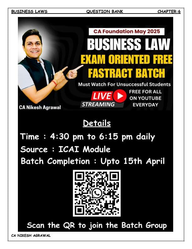 First page of The companies Act, 2013 Pyqs, mtp, Model test paper