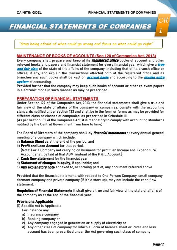 First page of Advance accounting financial statements questions and notes include pyq and rtp upto sept 24 by ca nitin geol