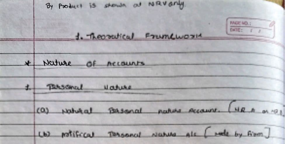 First page of Theoretical Framework
