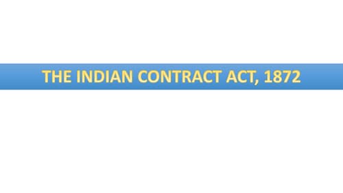 First page of Indian contact act unit 1,2,3 short note by CA gurpreet sir