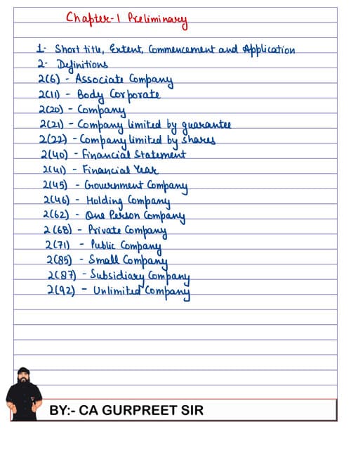 First page of Gurpreet Sir Notes