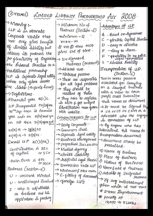 First page of LLP-2008
