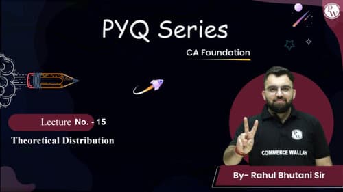 First page of PYQ of Theoretical Distribution