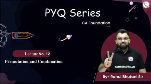 First page of PYQ of Permutation and combinations