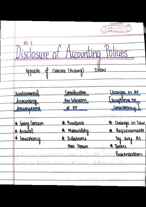 First page of Ca inter advanced accounting as notes