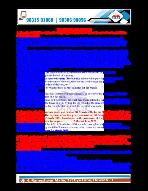 First page of Law soga writting practice set 3