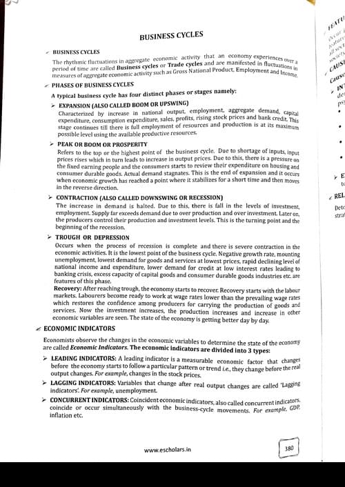First page of Economic short notes