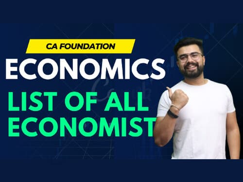 First page of Economics list of all economist