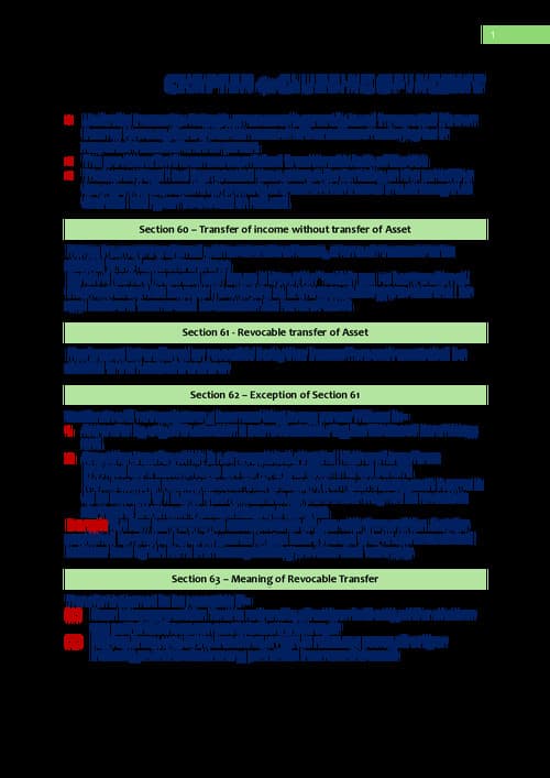 First page of PW JASMEET SIR ( DT : Clubbing of income ) Detailed notes with solution