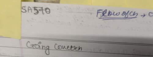 First page of Ca inter notes Ch-7 (COMPLETION & REVIEW) SA 570 By Rishab Jain