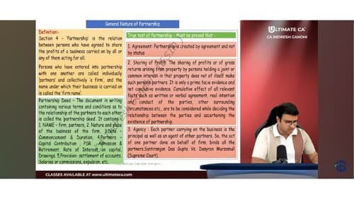 First page of Partnership Act Chart Book by Igsir