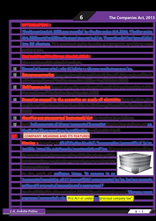 First page of Law ch 6 and 7 notes by Ankita patani