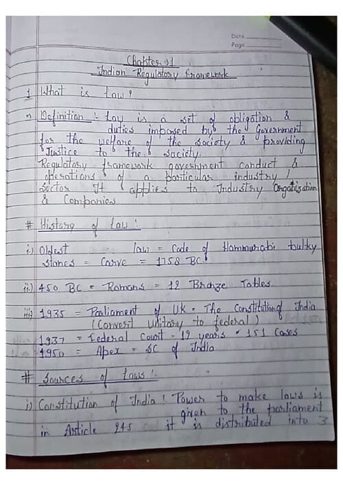 First page of Any mistake, tell me