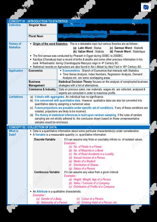 First page of STATISTICAL DESCRIPTION OF DATA