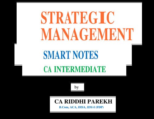 First page of SM notes