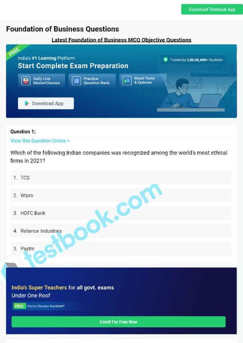 First page of Economics business cylce