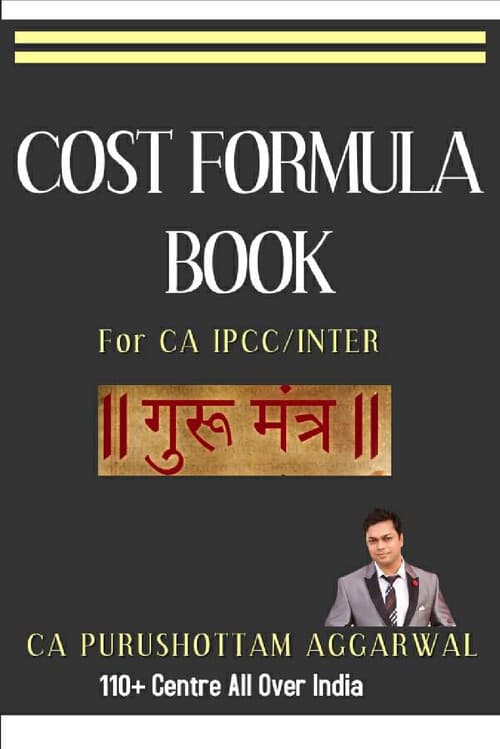 First page of Costing Formula Notes