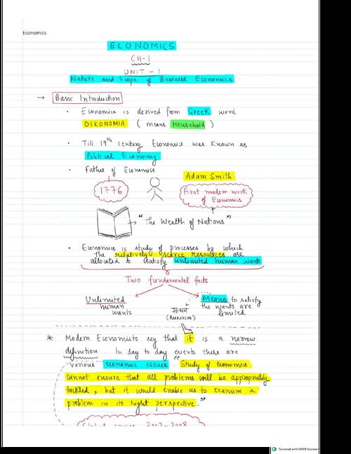 First page of Parag gupta sir micro notes all chapters