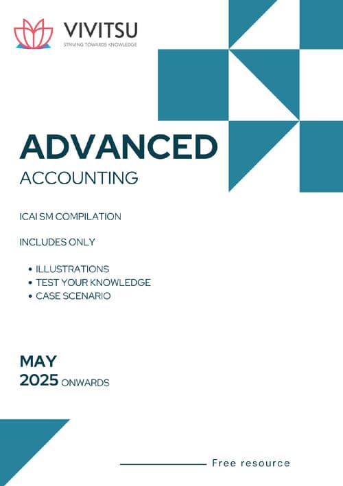 First page of Vivitsu advanced accounting