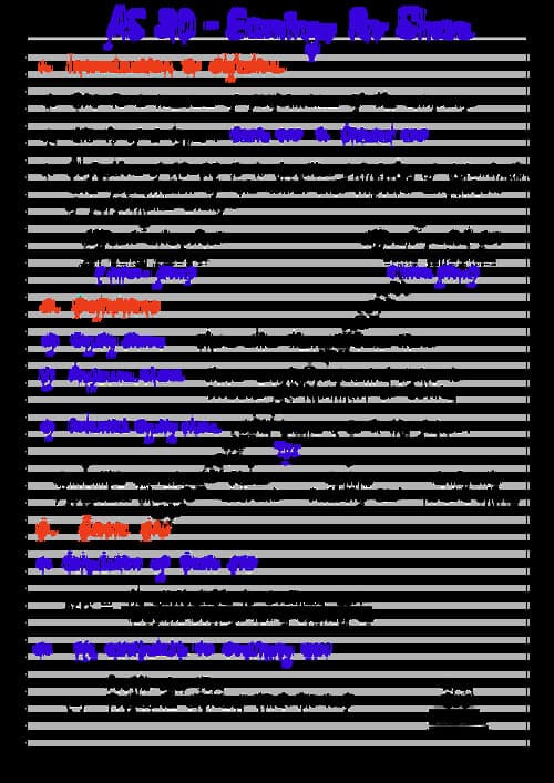 First page of As 20