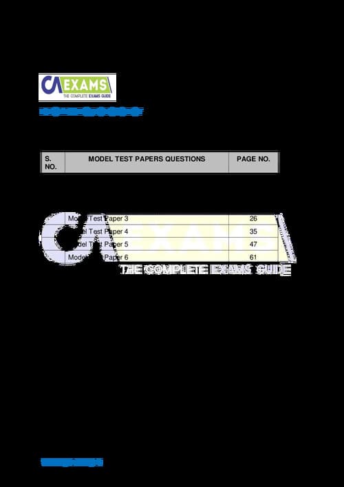First page of CA Inter Most IMP Question for Group 1 Applicable for sept 25 and jan 26 #caexam#inter#pastpaper#group1