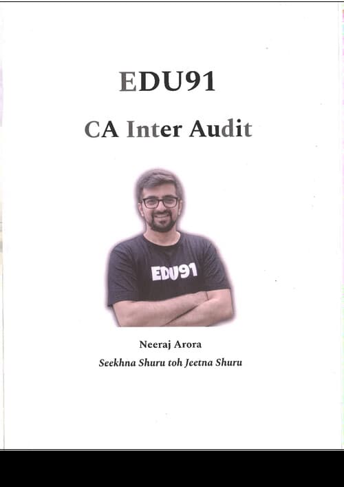 First page of Audit