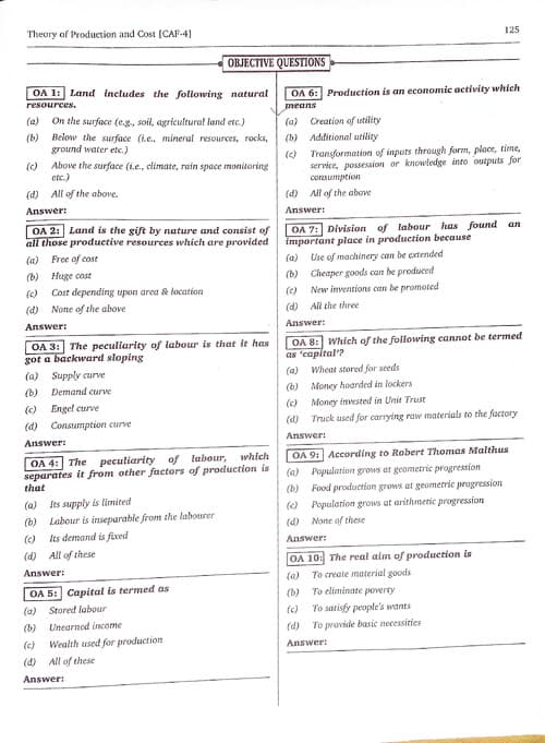 First page of Chapter 3 question