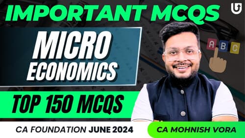 First page of Economics MCQ practice