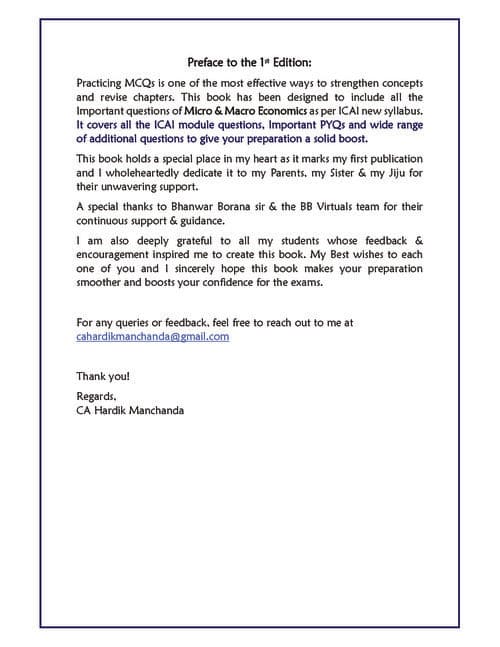 First page of Hardik manchanda sir MCQ PDF