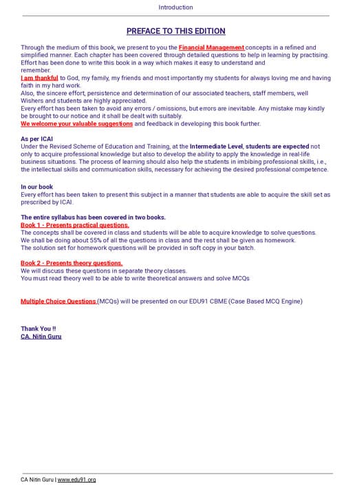 First page of FM Theory