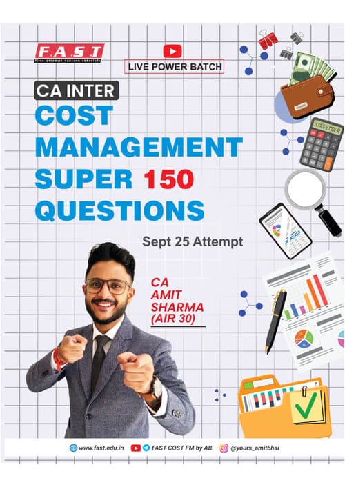 First page of Super 150 important questions list -Amit sharma sir