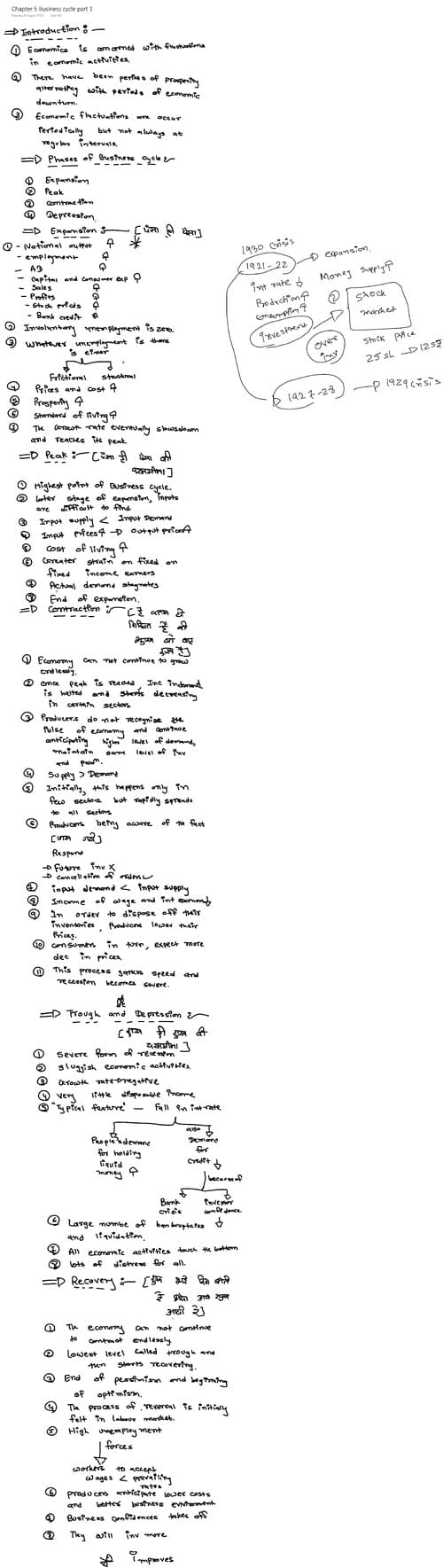 First page of Ca foundation economics ch 5