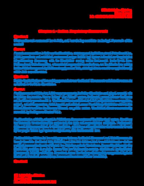 First page of Bulls eyes notes