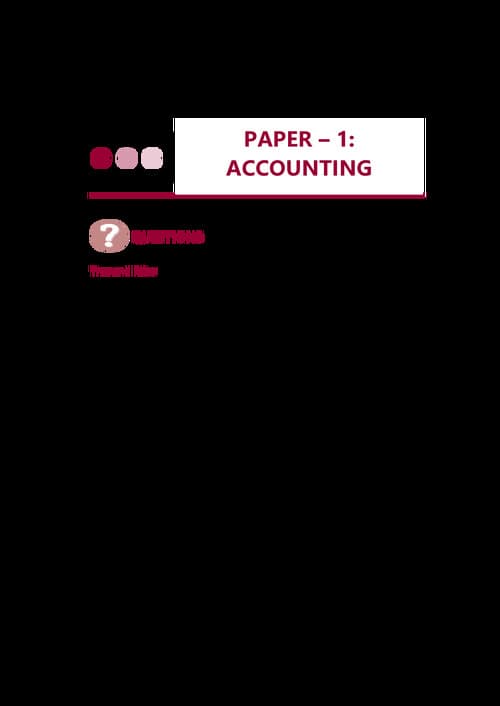 First page of CA FOUNDATION ACCOUNTS JUNE 24 RTP