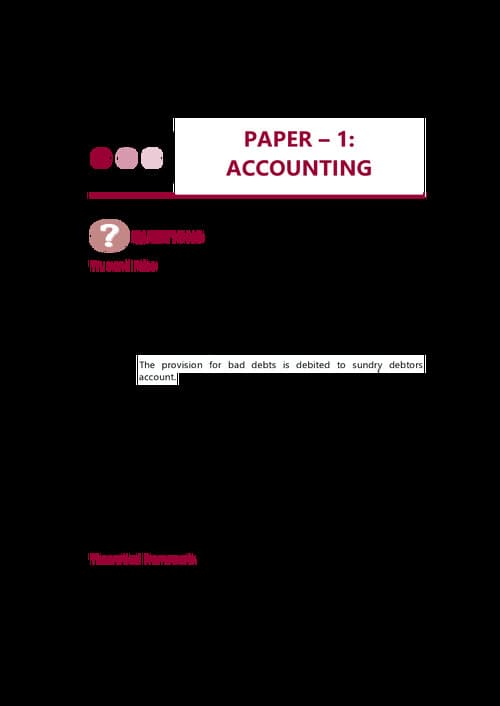 First page of CA FOUNDATION ACCOUNTS SEPTEMBER 24 RTP