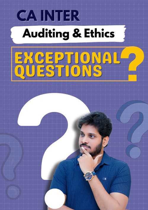 First page of Audit exceptional questions