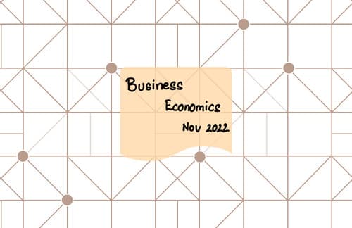 First page of Business economics ch 1 notes