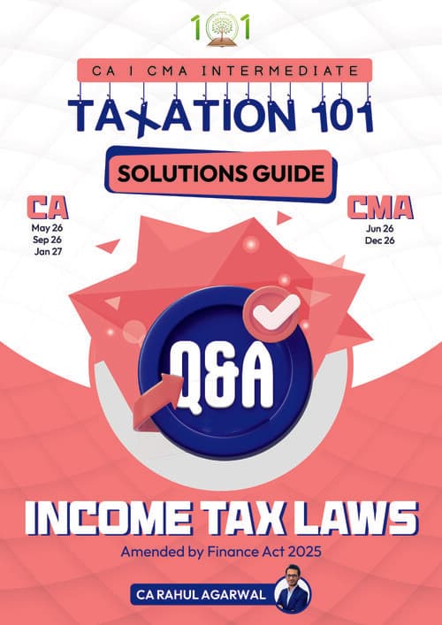 First page of Direct tax question bank for May 2026