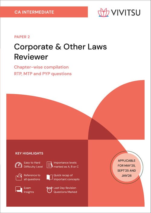 First page of VIVITSU Complier - Corporate Law & Other Laws