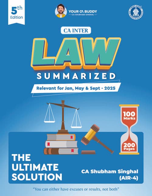 First page of Law chapter -1 concept notes