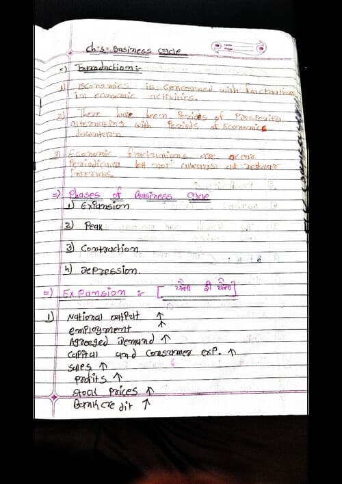 First page of Economics ch 5