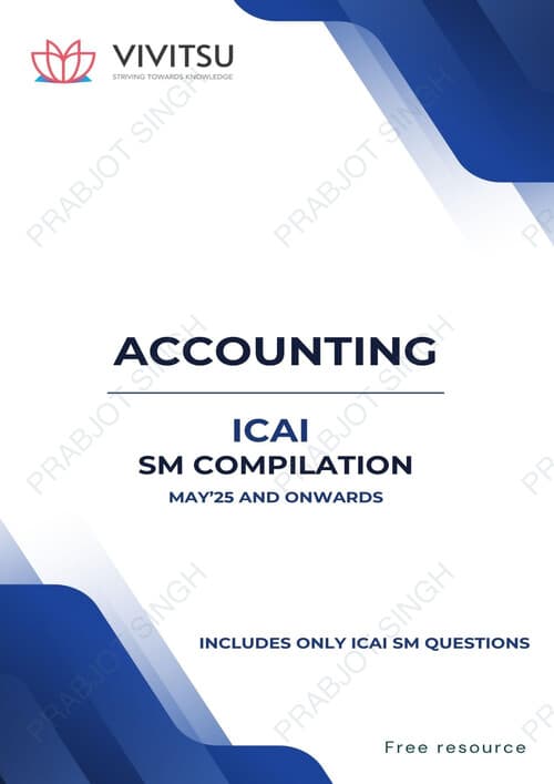 First page of Accounting