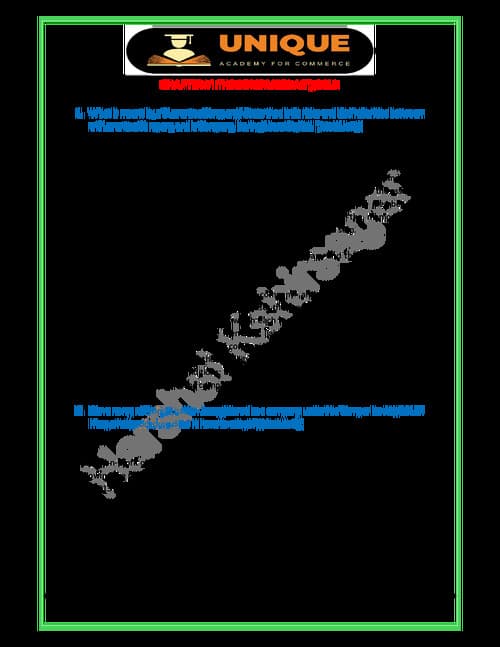 First page of Law Companies act,2013 Question and answer