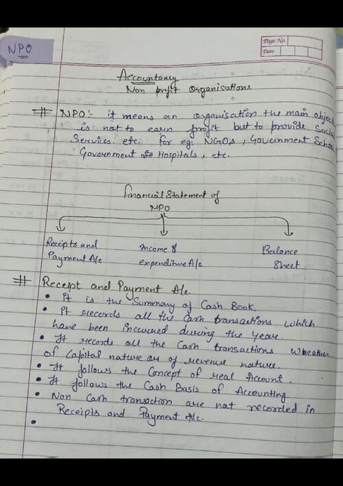 First page of Npo