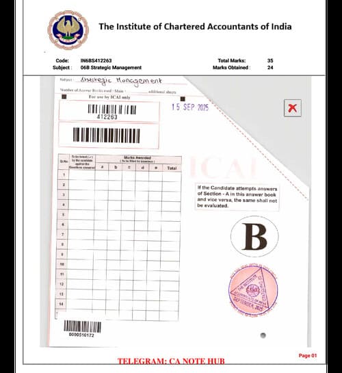 First page of CA INTERMEDIATE AIR HOLDER'S CERTIFIED COPIES CERTIFIED COPIES OF AIR 1 — NEHA KHANWANI FOR SEPTEMBER, 2025 Paper 6B SM