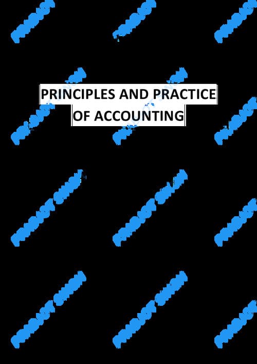 First page of Full Accounting Theory - LMR