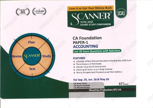 First page of SCANNER Accounting - Latest and Updated for Jan and May 2026