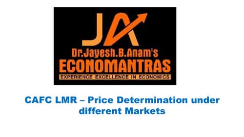 First page of Economics - Chapter 4 - LMR