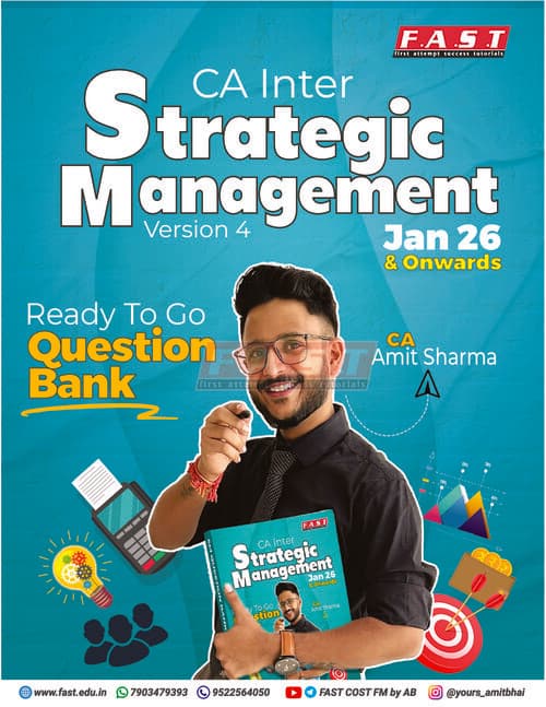 First page of SM Question Bank with MCQ for Jan 26 and onwards by Amit Sharma Sir.